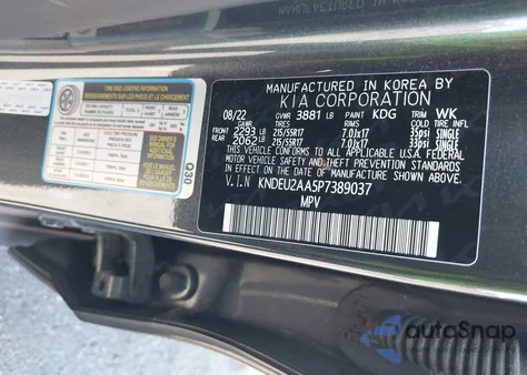 2023 Kia Seltos S from USA, damaged, VIN KNDEU2AA5P7389037